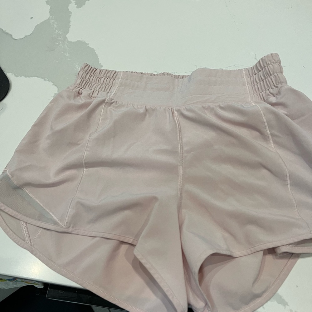 Lululemon Athletica Blush Pink Athletic Shorts